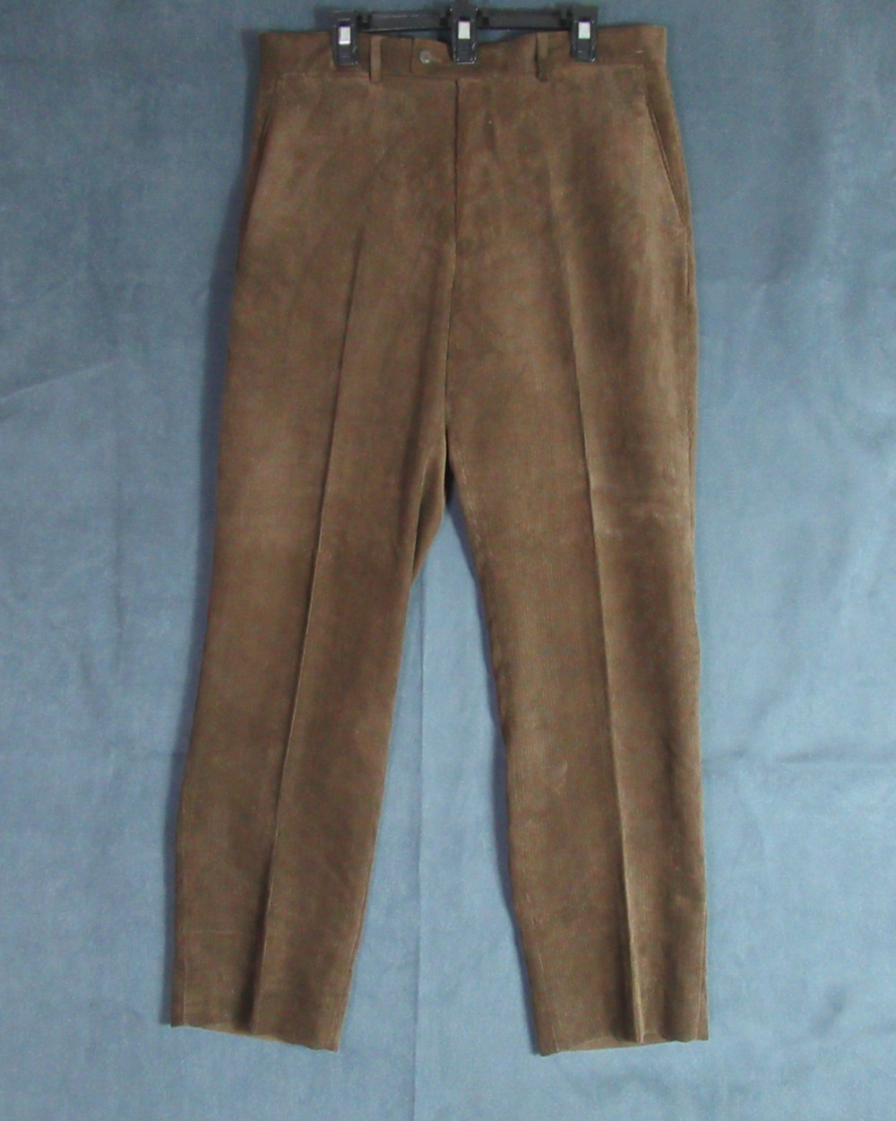Vtg Joseph & Feiss Pants Mens 36 Brown Corduroy Slacks Old Money Professor 90s